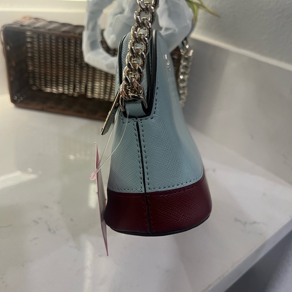 Kate Spade Light Blue and burgundy Crossbody Bag - Picture 4 of 15